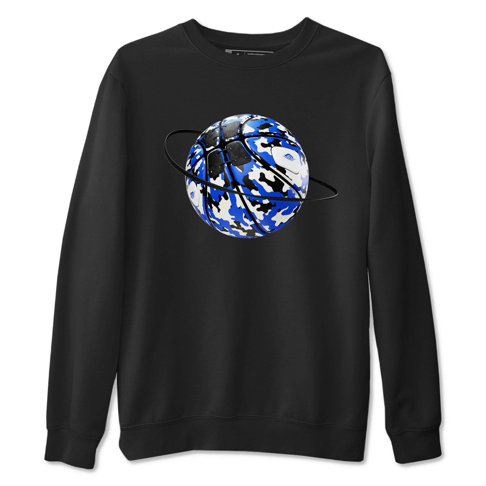 AJ1 Game Royal shirt to match jordans Camo Basketball Planet sneaker tees Air Jordan 1 Game Royal Drip Gear Zone unisex cotton Black 2 crew neck shirt