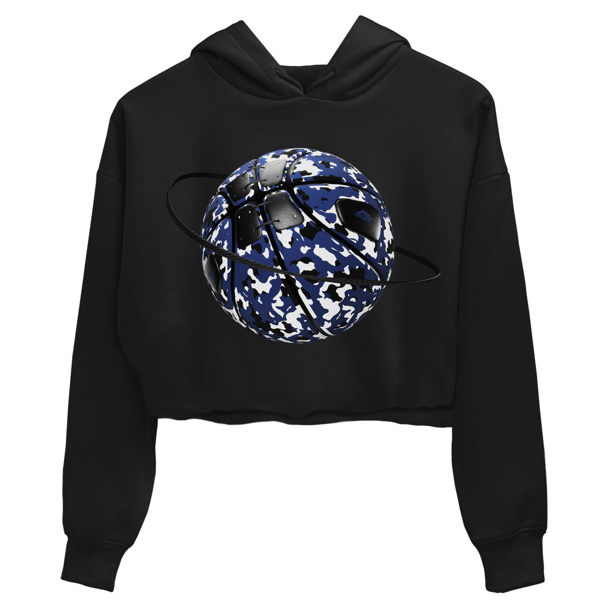 1s Midnight Navy shirts to match jordans Camo Basketball Planet sneaker match tees Air Jordan 1 Midnight Navy match shoes to clothes Drip Gear Zone unisex cotton Black 2 crop tee