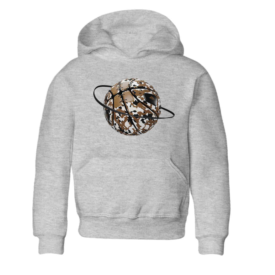 1s Low OG Mocha shirts to match jordans Camo Basketball Planet sneaker match tees Air Jordan 1 Mocha match shoes to clothes Drip Gear Zone Youth Baby Heather Grey 2 tee