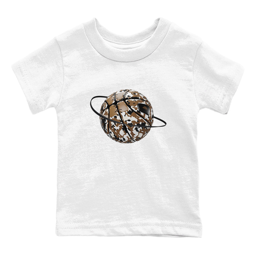 1s Low OG Mocha shirts to match jordans Camo Basketball Planet sneaker match tees Air Jordan 1 Mocha match shoes to clothes Drip Gear Zone Youth Baby White 2 tee