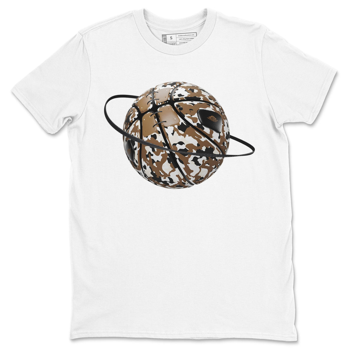 1s Low OG Mocha shirts to match jordans Camo Basketball Planet sneaker match tees Air Jordan 1 Mocha match shoes to clothes Drip Gear Zone unisex cotton White 2 shirts
