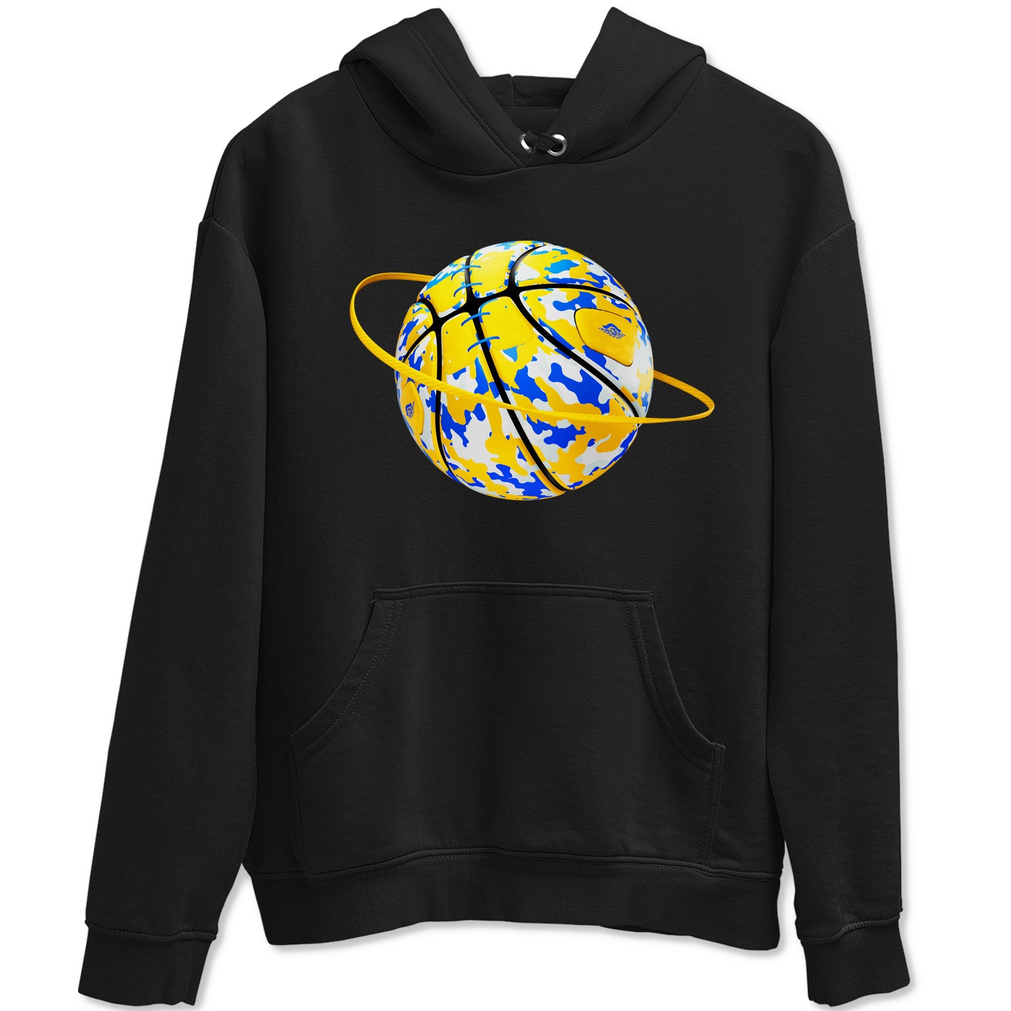 1s Travis Scott Canary shirt to match jordans Camo Basketball Planet sneaker tees Air Jordan 1 Travis Scott Canary Drip Gear Zone unisex cotton Black 2 crew neck shirt