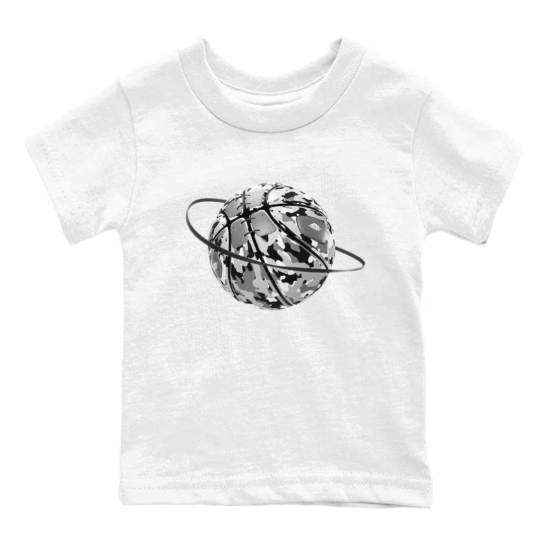1s Wolf Grey shirts to match jordans Camo Basketball Planet sneaker match tees Air Jordan 1 Wolf Grey Drip Gear Zone streetwear brand Baby and Youth White 2 cotton tee