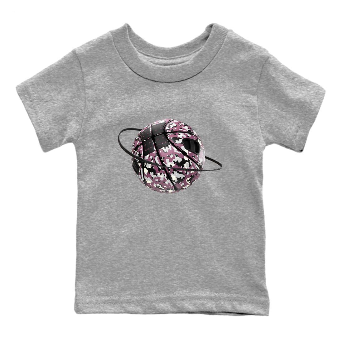 3s A Ma Maniere x Black shirts to match jordans Camo Basketball Planet sneaker match tees A Ma Maniere x Air Jordan 3 “While You Were Sleeping”Sneaker Release Tees Youth Baby Heather Grey 2 crew neck shirts