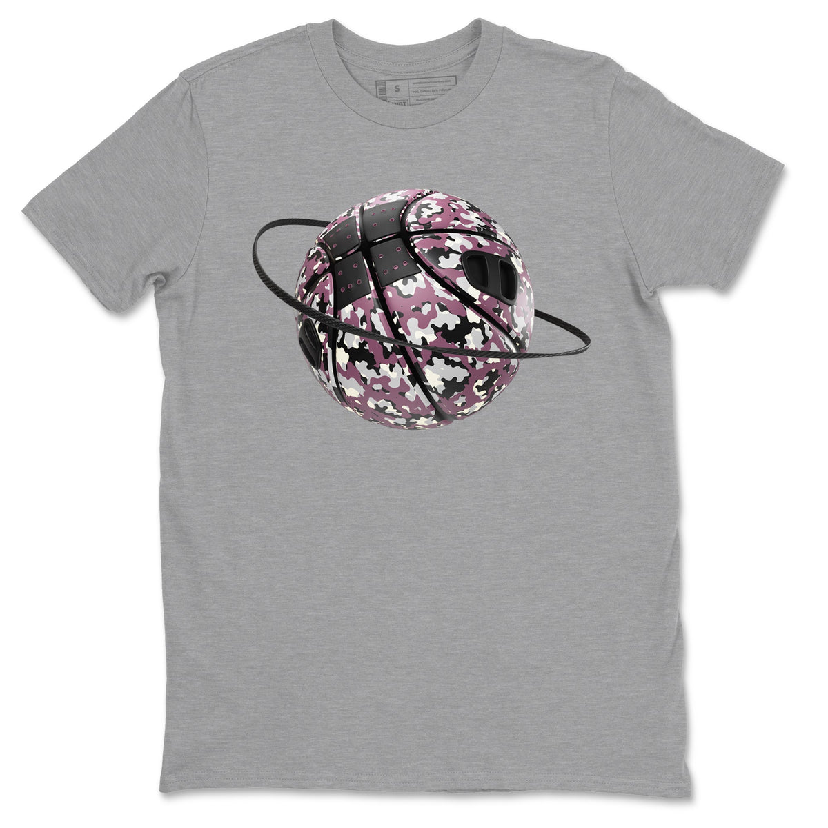 3s A Ma Maniere x Black shirts to match jordans Camo Basketball Planet sneaker match tees A Ma Maniere x Air Jordan 3 “While You Were Sleeping”Sneaker Release Tees unisex cotton Heather Grey 2 crew neck shirts