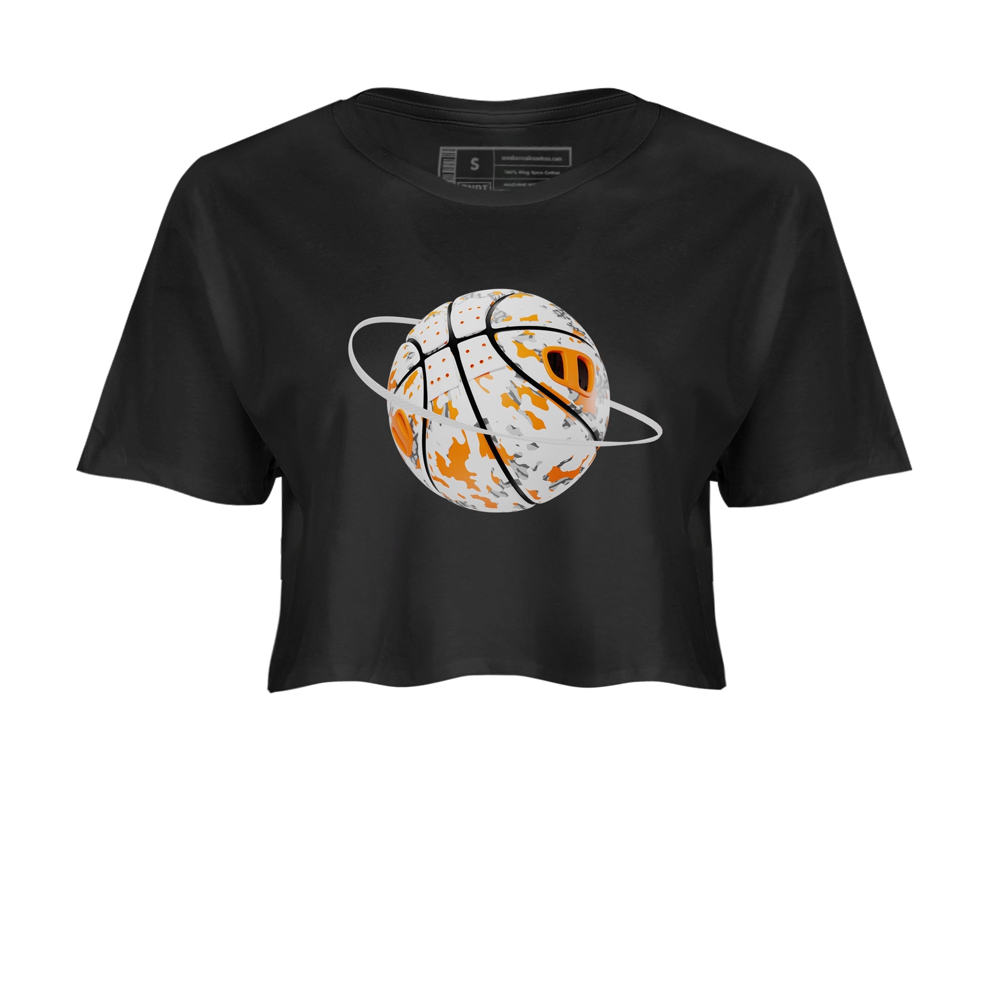 3s Georgia Peach shirt to match jordans Camo Basketball Planet sneaker tees Air Jordan 3 Georgia Peach Drip Gear Zone Black 2 crop length shirt