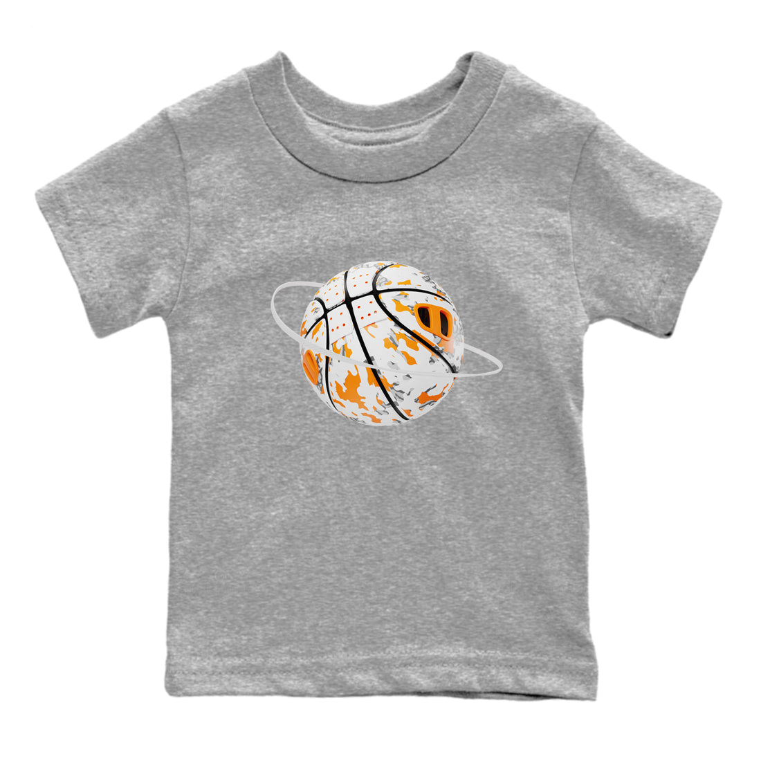3s Georgia Peach shirt to match jordans Camo Basketball Planet sneaker tees Air Jordan 3 Georgia Peach Drip Gear Zone baby toddler Heather Grey 2 cotton Shirt