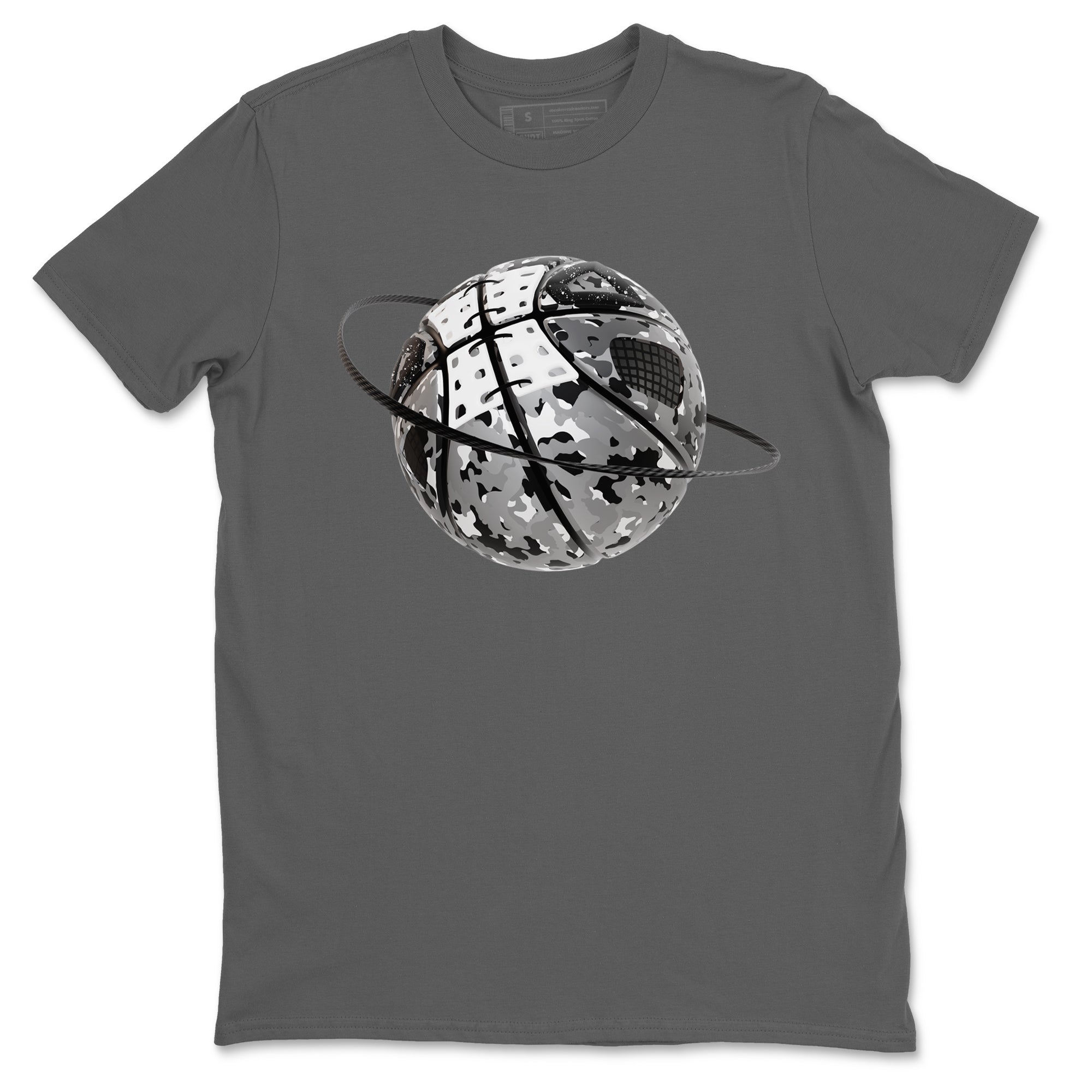 4s Fear shirts to match jordans Camo Basketball Planet sneaker match tees Air Jordan 4 Fear match shoes to clothes Drip Gear Zone unisex cotton Cool Grey 2 shirts