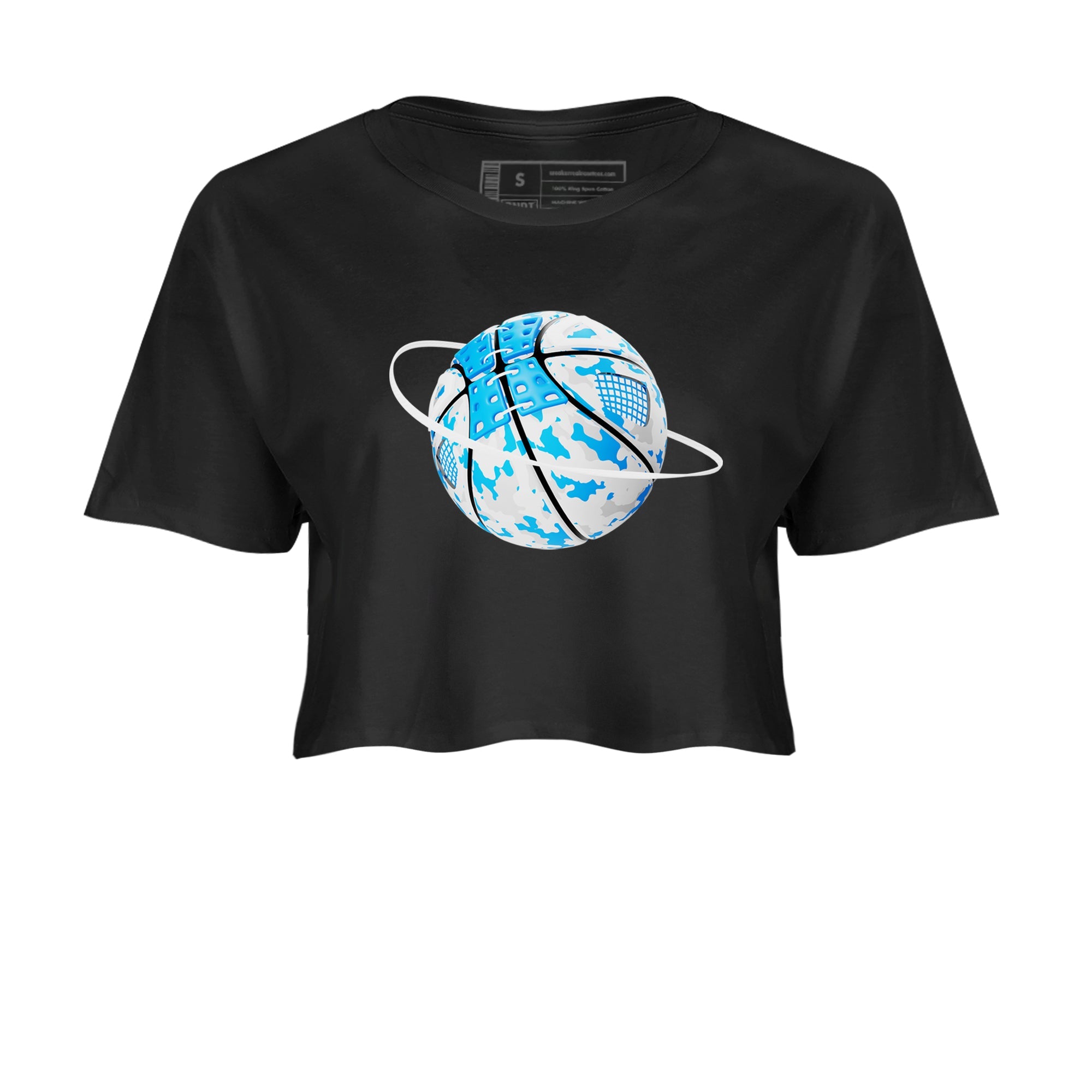 Air Jordan 4 Industrial Blue shirt to match jordans Camo Basketball Planet sneaker tees Air Jordan 4 Military Blue Drip Gear Zone Black 2 crop length shirt