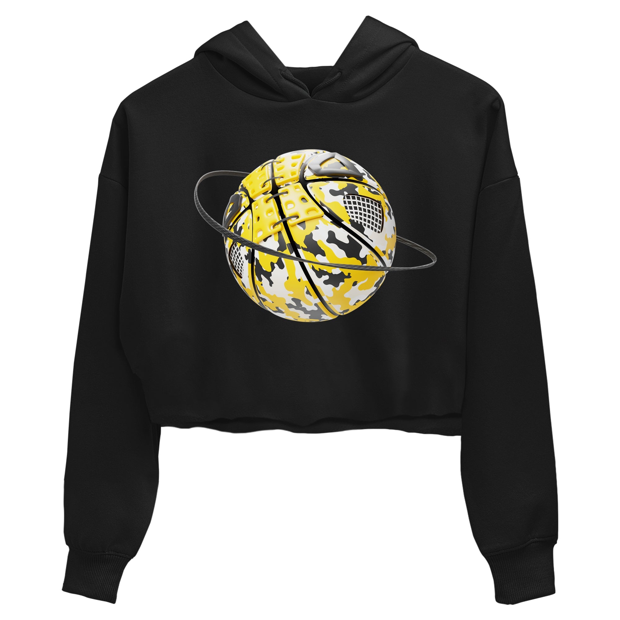 AJ4 Vivid Sulfur shirt to match jordans Camo Basketball Planet sneaker tees Air Jordan 4 Vivid Sulfur Drip Gear Zone Black 2 crop length shirt