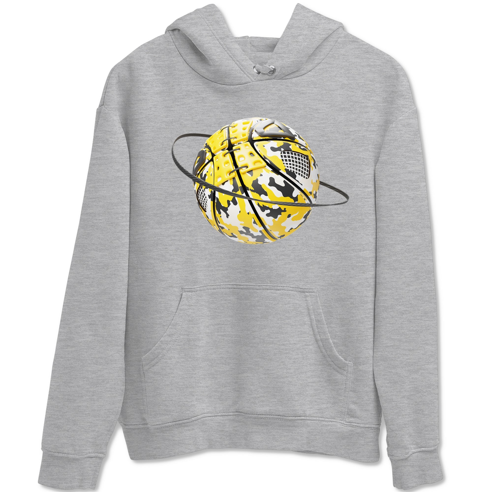 AJ4 Vivid Sulfur shirt to match jordans Camo Basketball Planet sneaker tees Air Jordan 4 Vivid Sulfur Drip Gear Zone unisex cotton Heather Grey 2 crew neck shirt