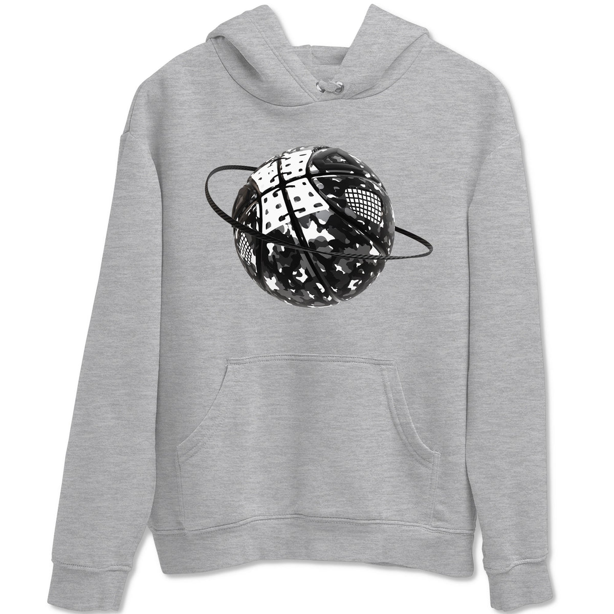4s White Thunder shirts to match jordans Camo Basketball Planet sneaker match tees Air Jordan 4 White Thunder Drip Gear Zone unisex cotton Heather Grey 2 crew neck shirts