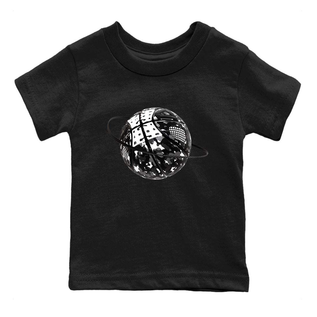 4s White Thunder shirts to match jordans Camo Basketball Planet sneaker match tees Air Jordan 4 White Thunder Drip Gear Zone Youth Baby Black 2 crew neck shirts