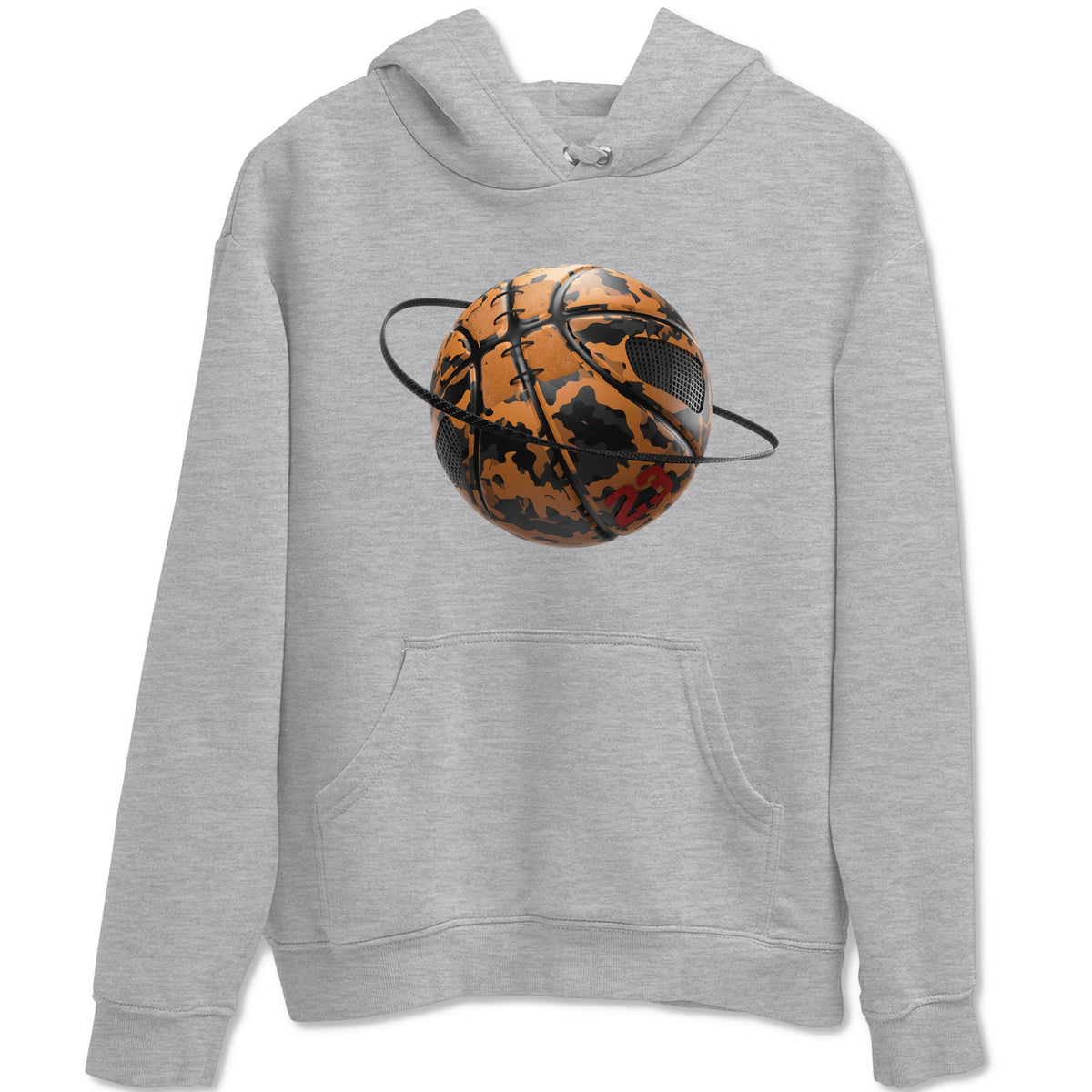 5s Archaeo Brown shirts to match jordans Camo Basketball Planet sneaker match tees Air Jordan 5 Archaeo Brown match shoes to clothes Drip Gear Zone unisex cotton Heather Grey 2 shirts