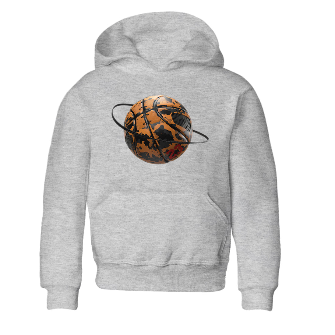 5s Archaeo Brown shirts to match jordans Camo Basketball Planet sneaker match tees Air Jordan 5 Archaeo Brown match shoes to clothes Drip Gear Zone Youth Baby Heather Grey 2 tee