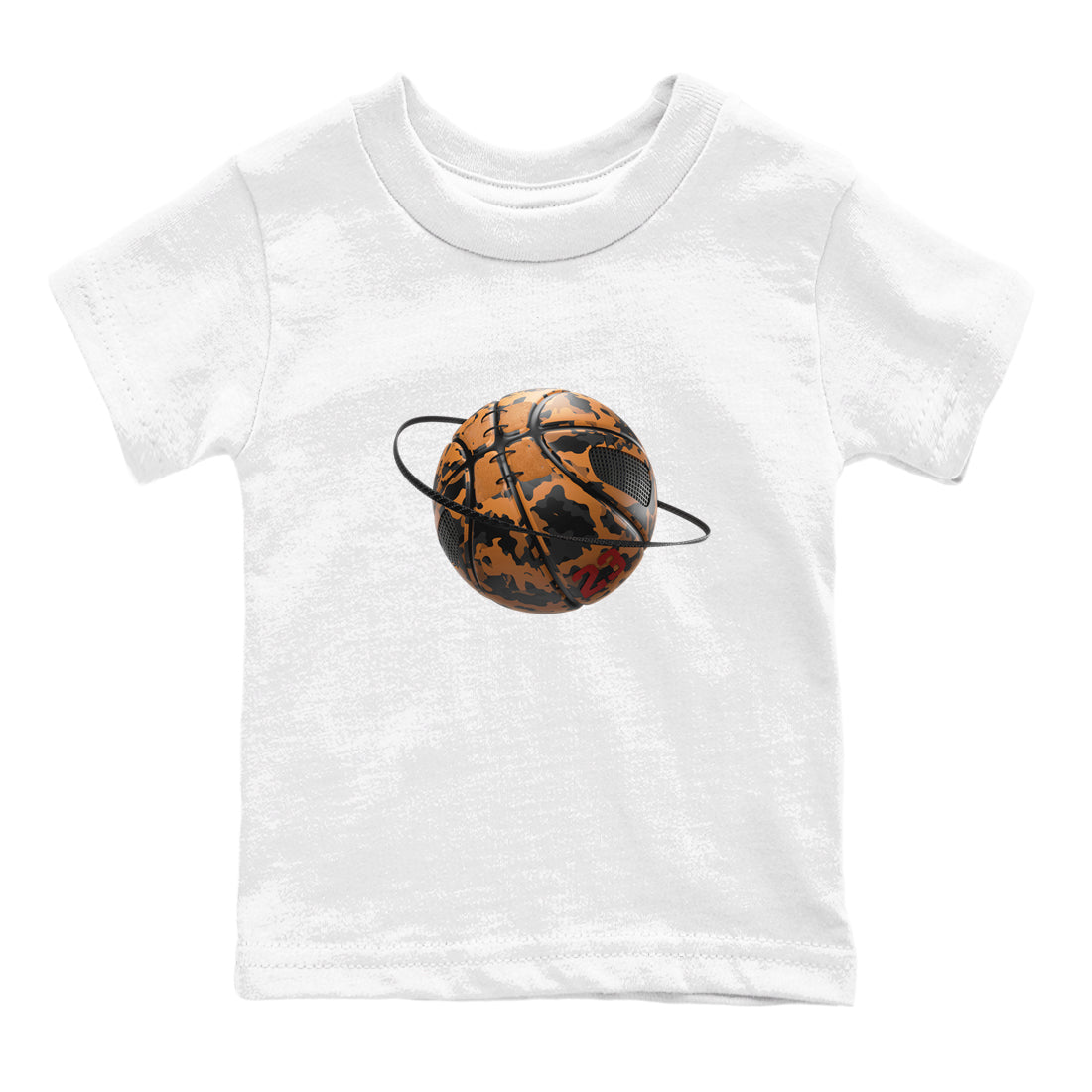 5s Archaeo Brown shirts to match jordans Camo Basketball Planet sneaker match tees Air Jordan 5 Archaeo Brown match shoes to clothes Drip Gear Zone Youth Baby White 2 tee