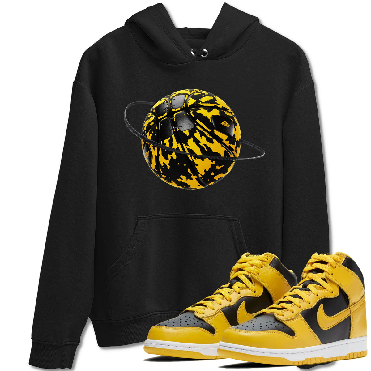 Dunk High Wu Tang shirts to match jordans Camo Basketball Planet sneaker match tees Dunk High Wu Tang match shoes to clothes Drip Gear Zone unisex cotton Black 1 shirts