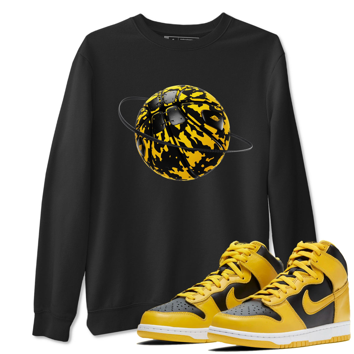 Dunk High Wu Tang shirts to match jordans Camo Basketball Planet sneaker match tees Dunk High Wu Tang match shoes to clothes Drip Gear Zone unisex cotton Black 1 shirts