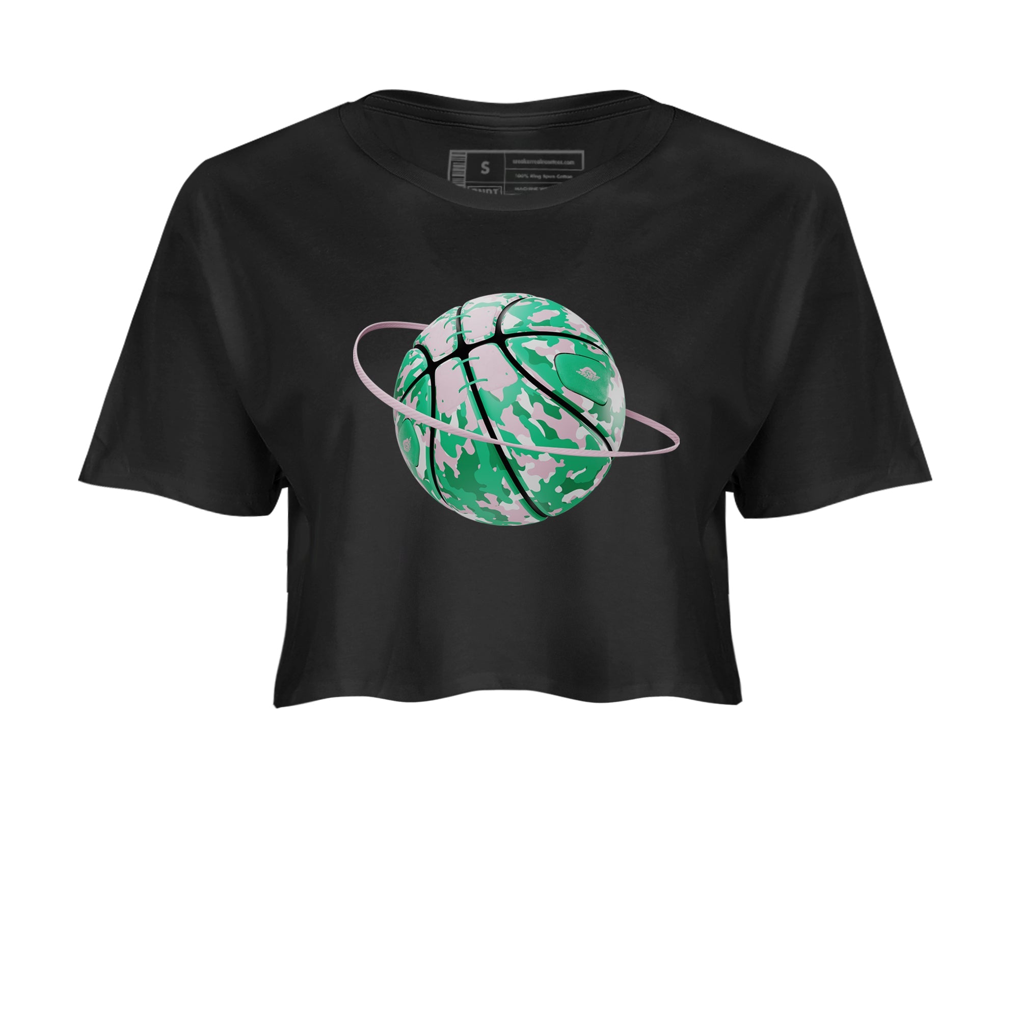 Dunk Low Medium Soft Pink Malachite shirt to match jordans Camo Basketball Planet sneaker tees Dunk Medium Soft Pink Malachite Drip Gear Zone Black 2 crop length shirt
