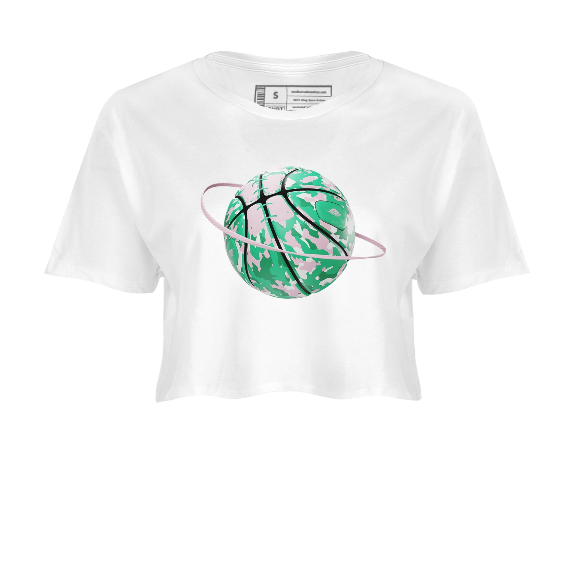Dunk Low Medium Soft Pink Malachite shirt to match jordans Camo Basketball Planet sneaker tees Dunk Medium Soft Pink Malachite Drip Gear Zone White 2 crop length shirt
