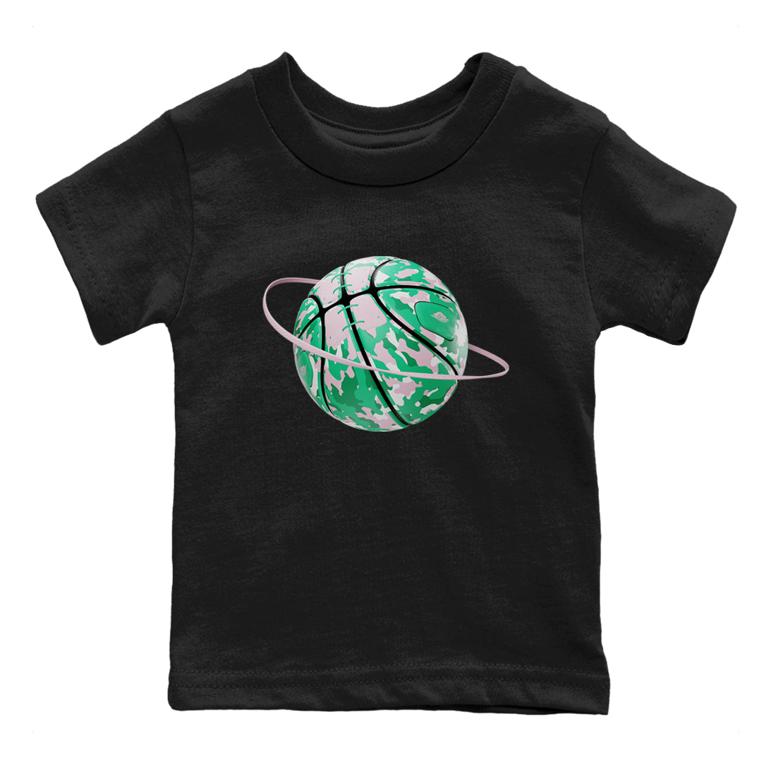 Dunk Low Medium Soft Pink Malachite shirt to match jordans Camo Basketball Planet sneaker tees Dunk Medium Soft Pink Malachite Drip Gear Zone baby toddler Black 2 cotton Shirt