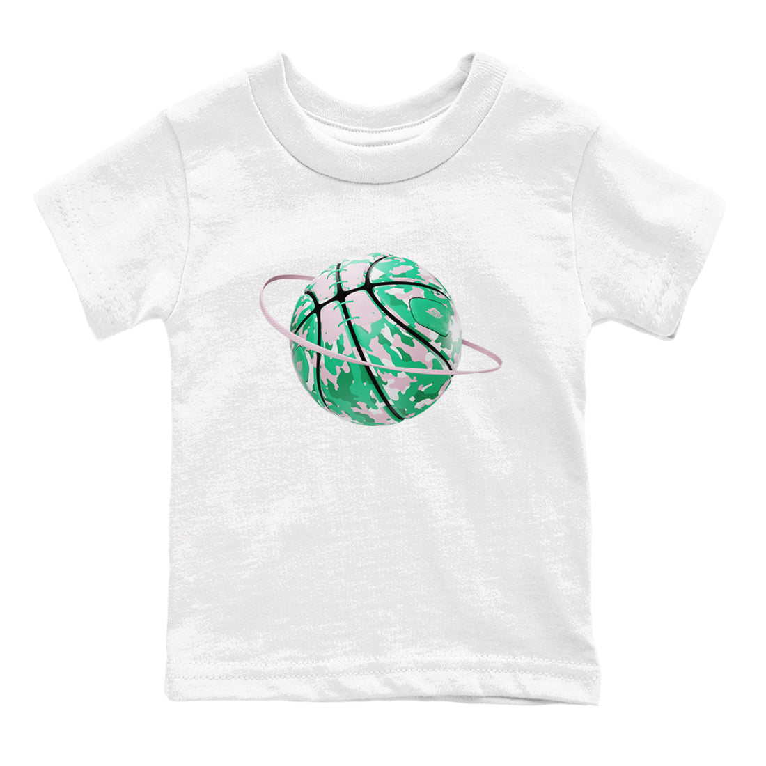 Dunk Low Medium Soft Pink Malachite shirt to match jordans Camo Basketball Planet sneaker tees Dunk Medium Soft Pink Malachite Drip Gear Zone baby toddler White 2 cotton Shirt