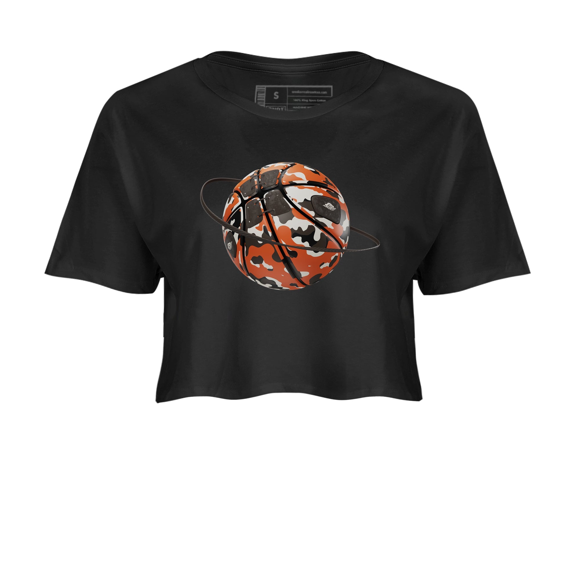 Dunk Red Panda shirt to match jordans Camo Basketball Planet sneaker tees Nike Dunk LowRed Panda Drip Gear Zone Black 2 Crop T-Shirt