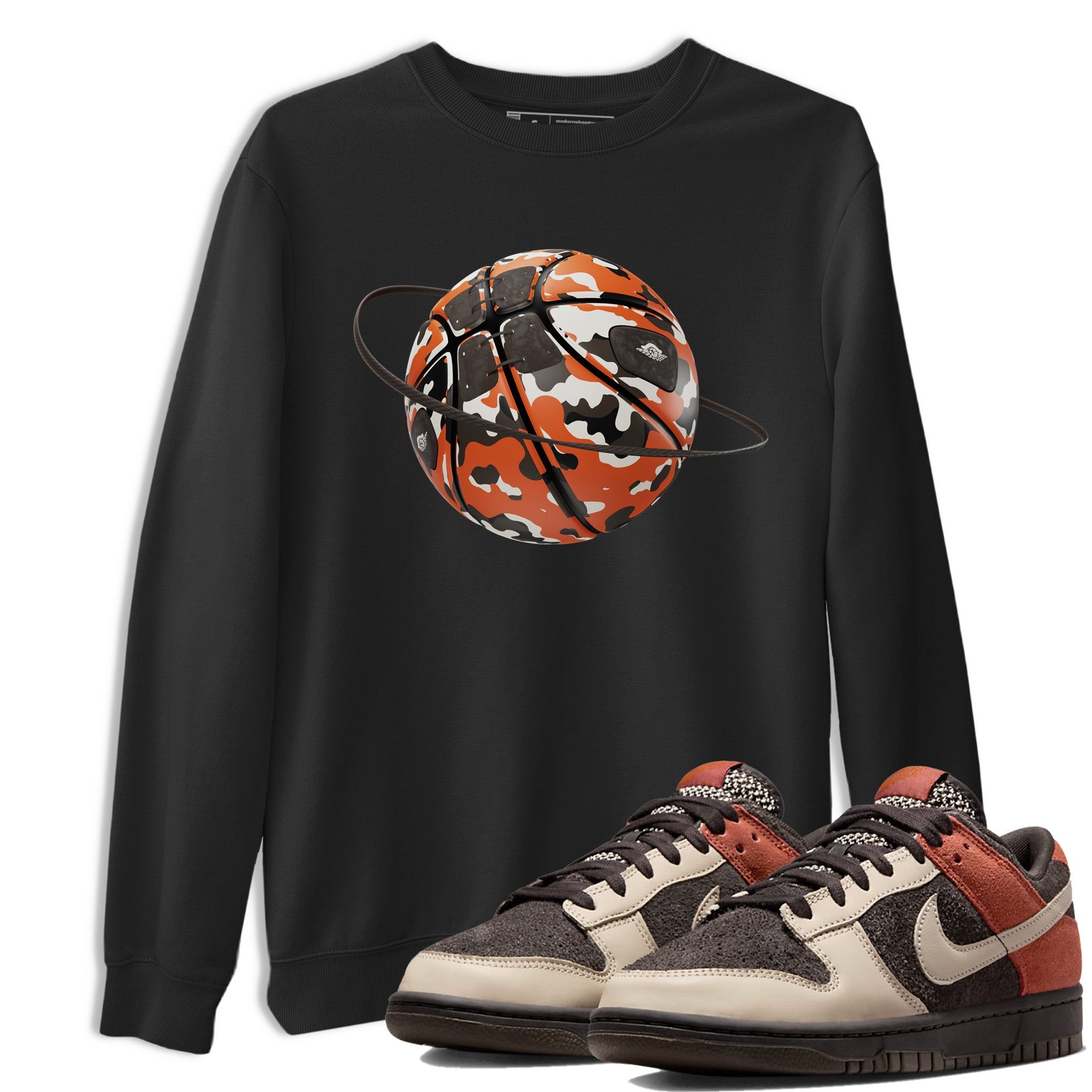 Dunk Red Panda shirt to match jordans Camo Basketball Planet sneaker tees Nike Dunk LowRed Panda Drip Gear Zone Unisex Black 1 T-Shirt