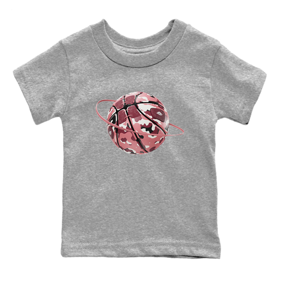 Dunk Valentines Day 2024 shirt to match jordans Camo Basketball Planet sneaker tees Dunk Happy Valentines Day 2024 Drip Gear Zone Baby Toddler Heather Grey 2 T-Shirt