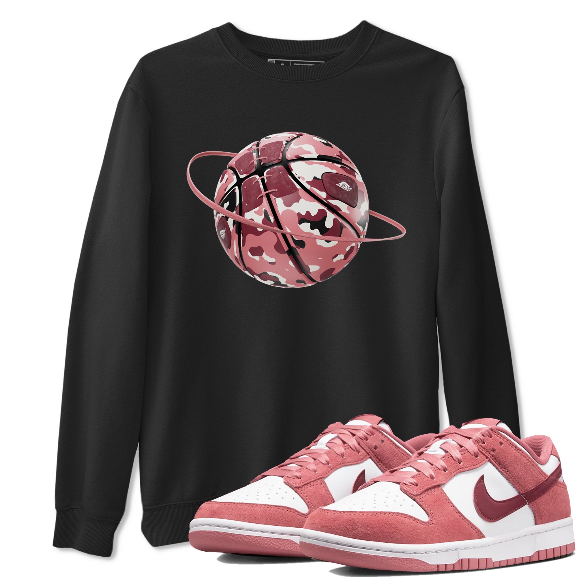 Dunk Valentines Day 2024 shirt to match jordans Camo Basketball Planet sneaker tees Dunk Happy Valentines Day 2024 Drip Gear Zone Unisex Black 1 T-Shirt