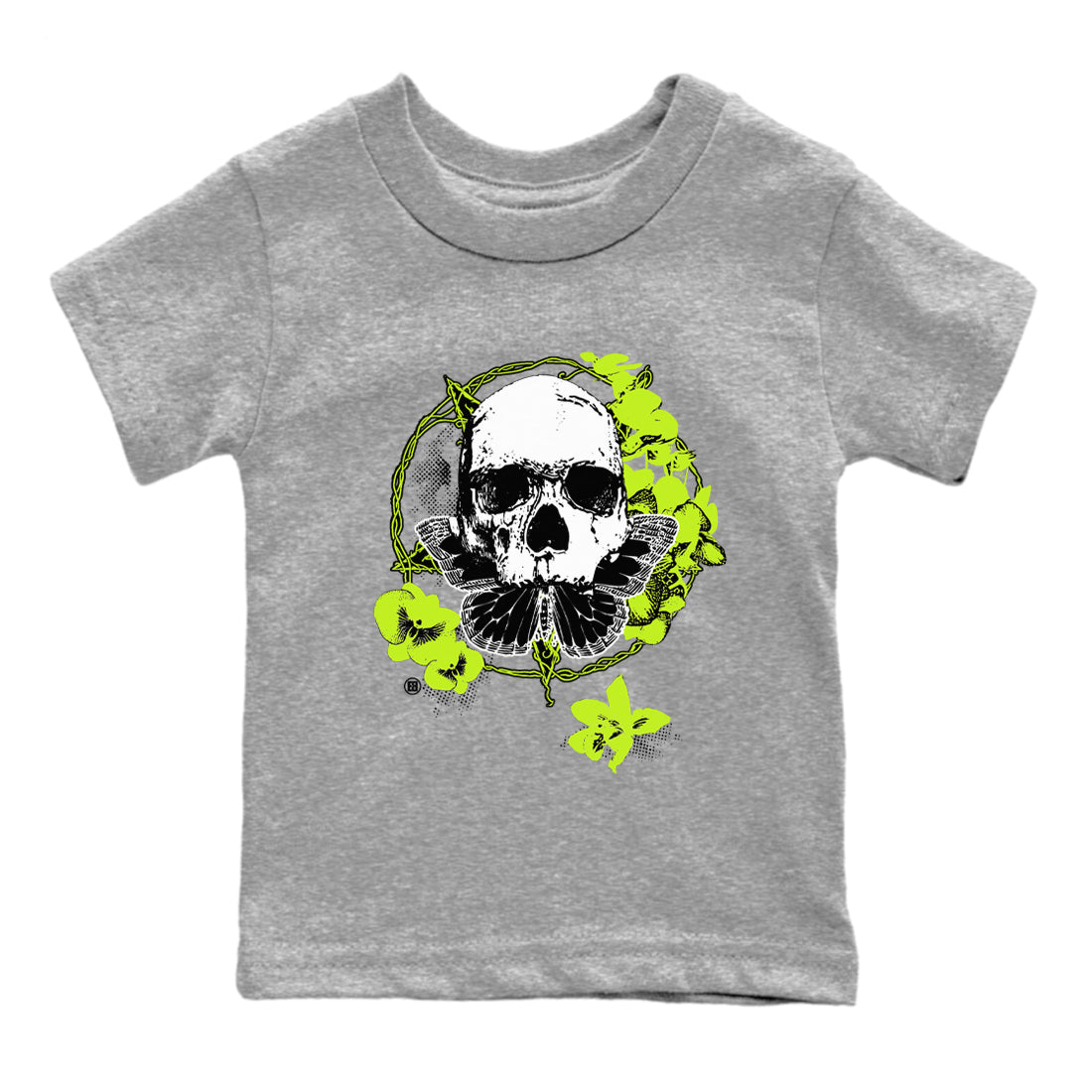 AF1 Volt shirts to match jordans Carpe Diem Skull sneaker match tees Air Force 1 Volt match shoes to clothes Drip Gear Zone Youth Baby Heather Grey 2 tee