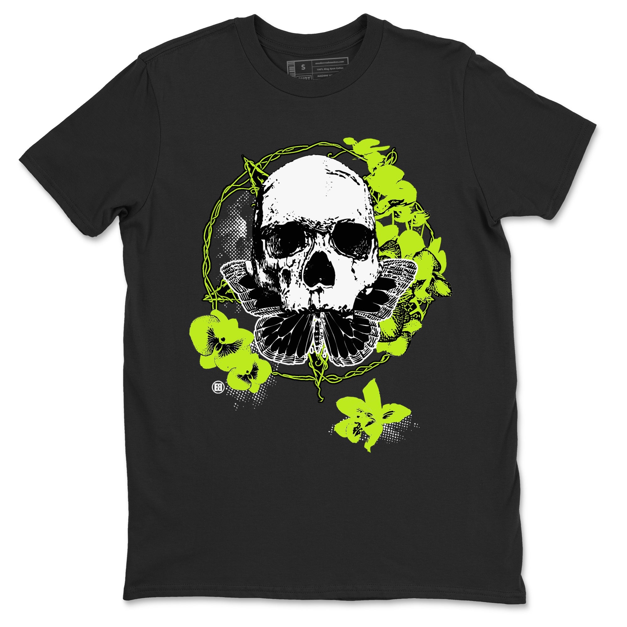AF1 Volt shirts to match jordans Carpe Diem Skull sneaker match tees Air Force 1 Volt match shoes to clothes Drip Gear Zone unisex cotton Black 2 shirts