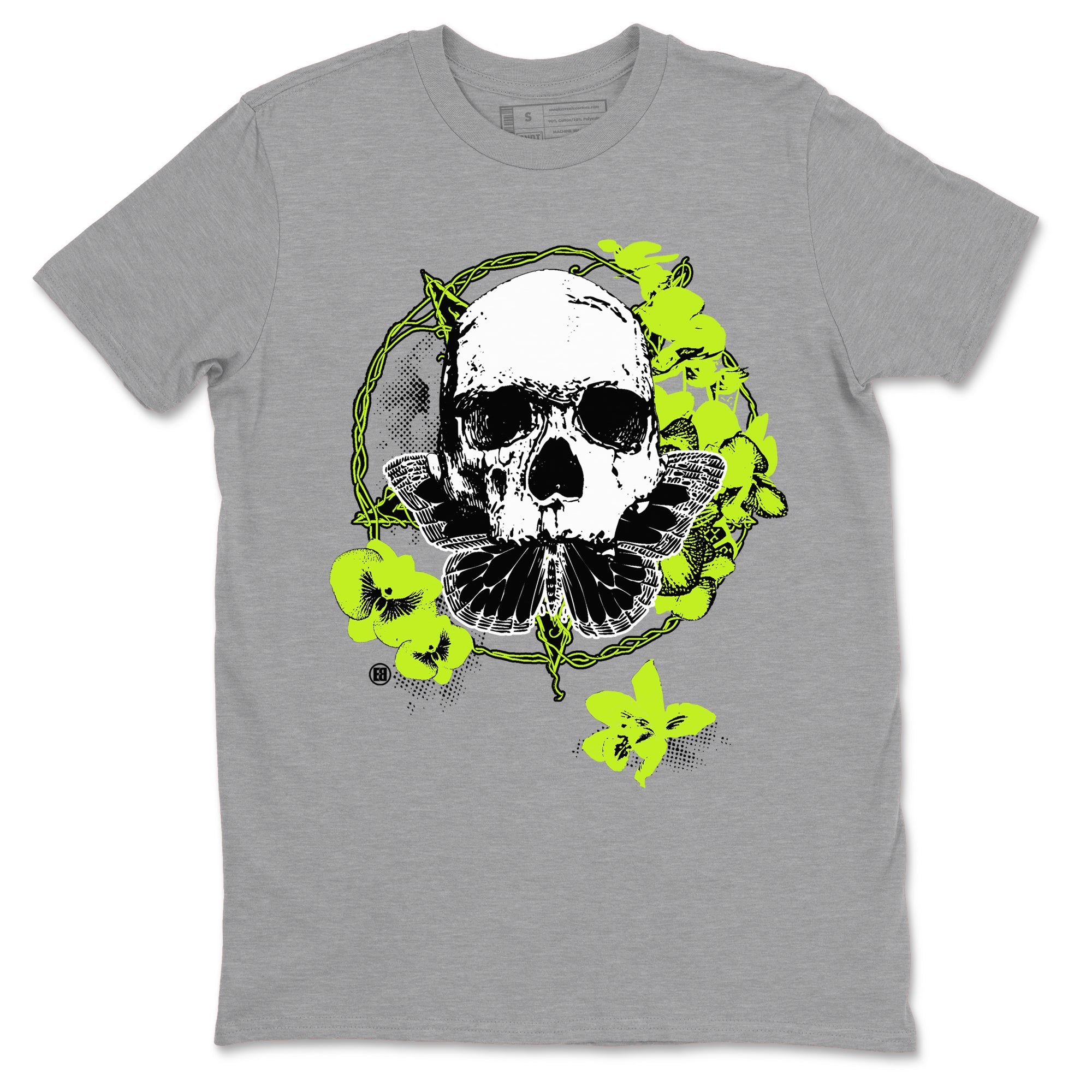 AF1 Volt shirts to match jordans Carpe Diem Skull sneaker match tees Air Force 1 Volt match shoes to clothes Drip Gear Zone unisex cotton Heather Grey 2 shirts