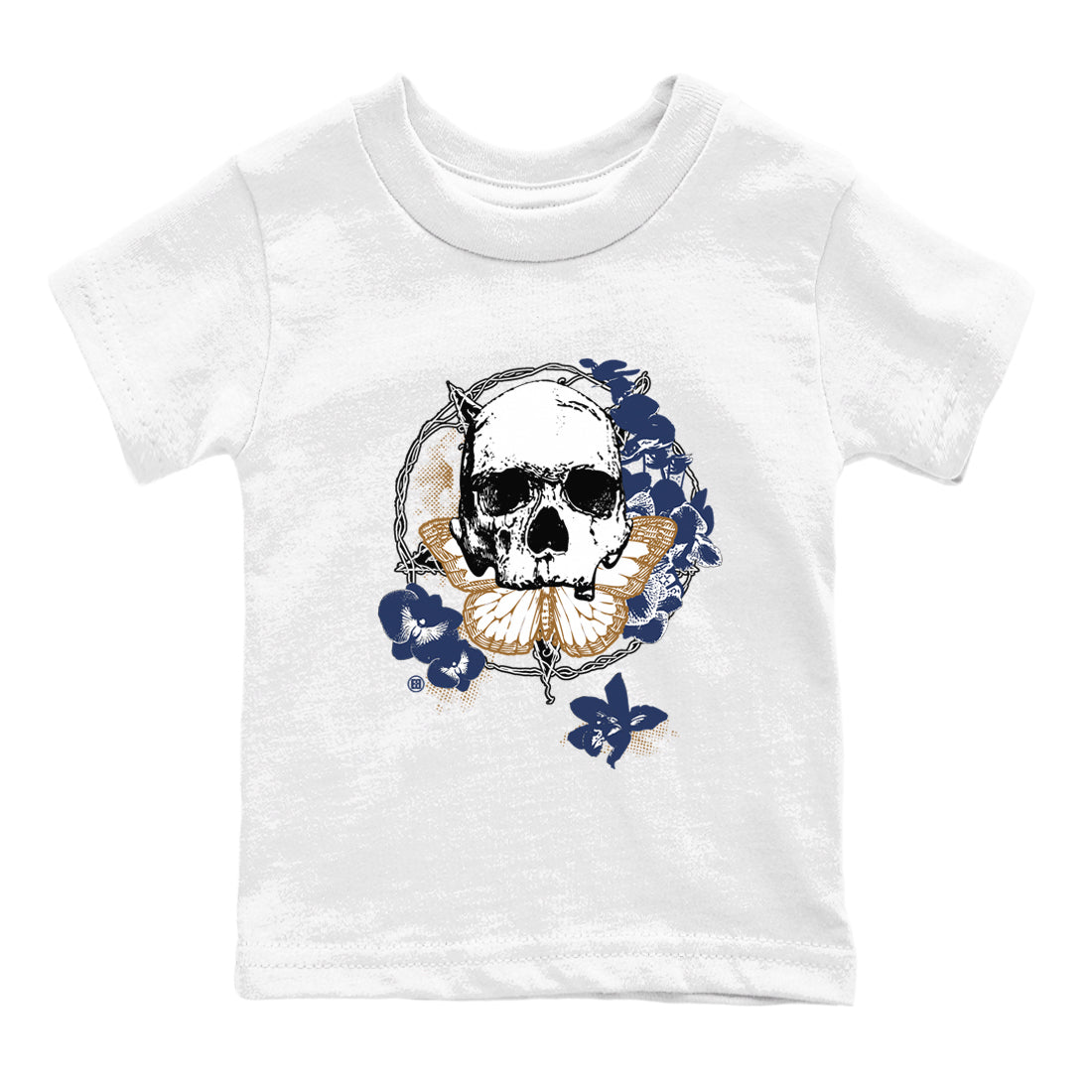 13s Midnight Navy shirts to match jordans Carpe Diem Skull sneaker match tees Air Jordan 13 Midnight Navy match shoes to clothes Drip Gear Zone Youth Baby White 2 tee