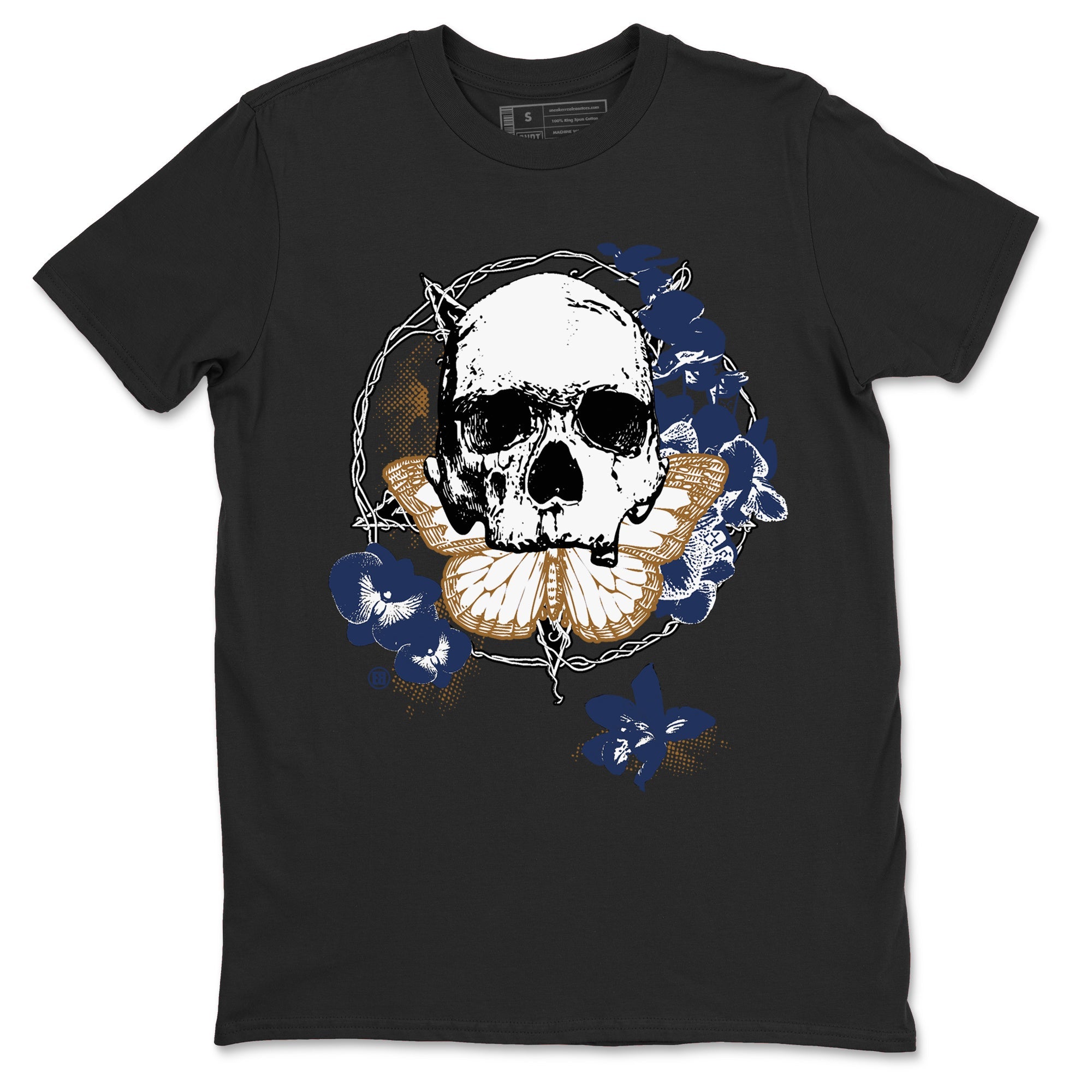 13s Midnight Navy shirts to match jordans Carpe Diem Skull sneaker match tees Air Jordan 13 Midnight Navy match shoes to clothes Drip Gear Zone unisex cotton Black 2 shirts