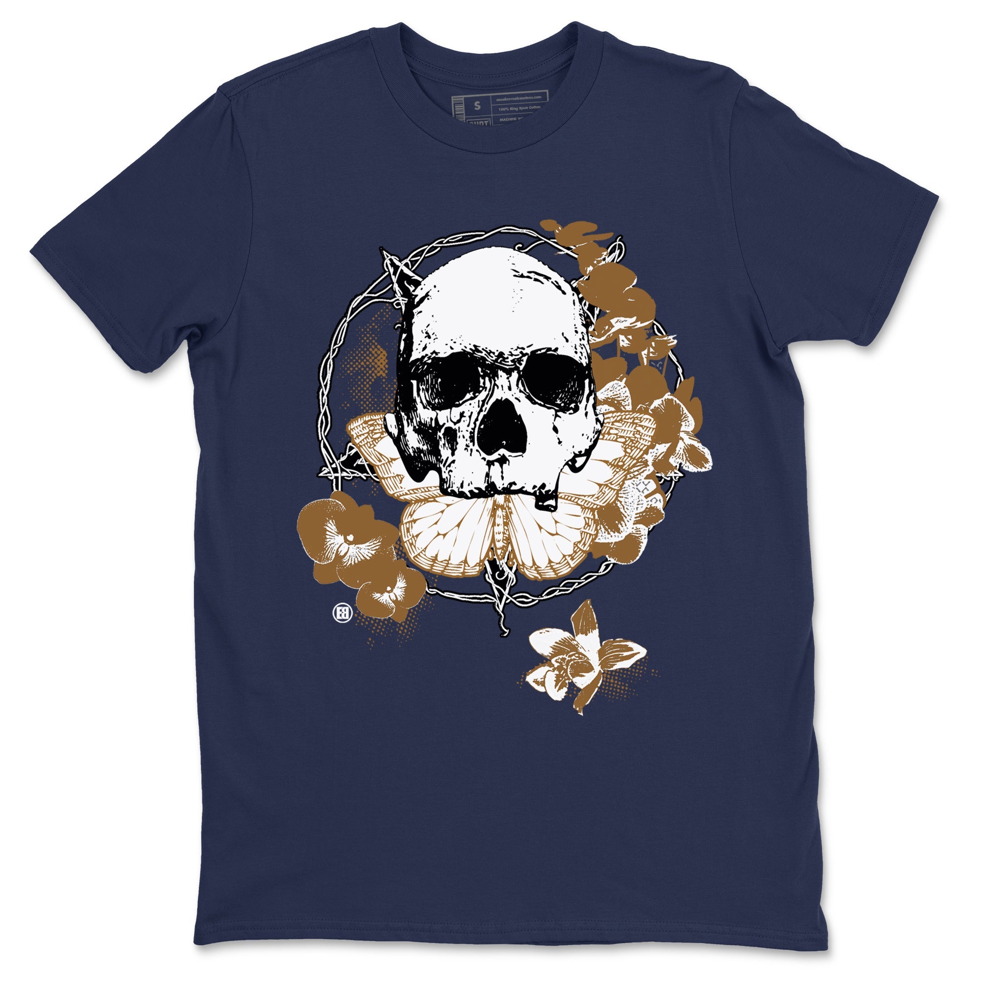 13s Midnight Navy shirts to match jordans Carpe Diem Skull sneaker match tees Air Jordan 13 Midnight Navy match shoes to clothes Drip Gear Zone unisex cotton Navy 2 shirts