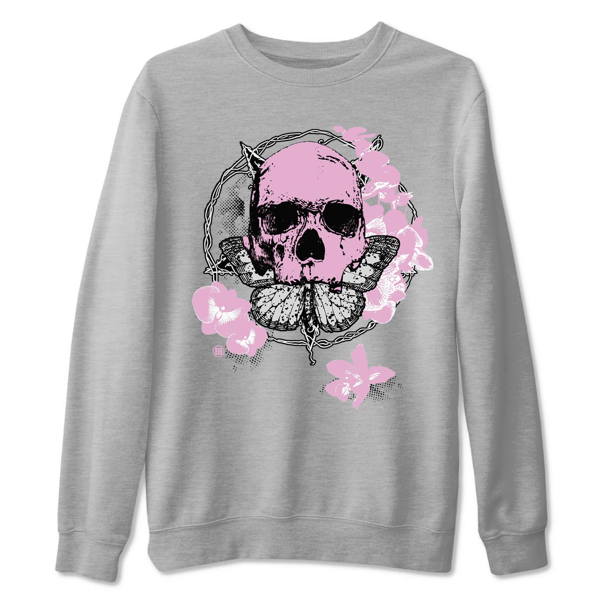 4s Orchid shirts to match jordans Carpe Diem Skull sneaker match tees Air Jordan 4 Orchid match shoes to clothes Drip Gear Zone unisex cotton Heather Grey 2 shirts