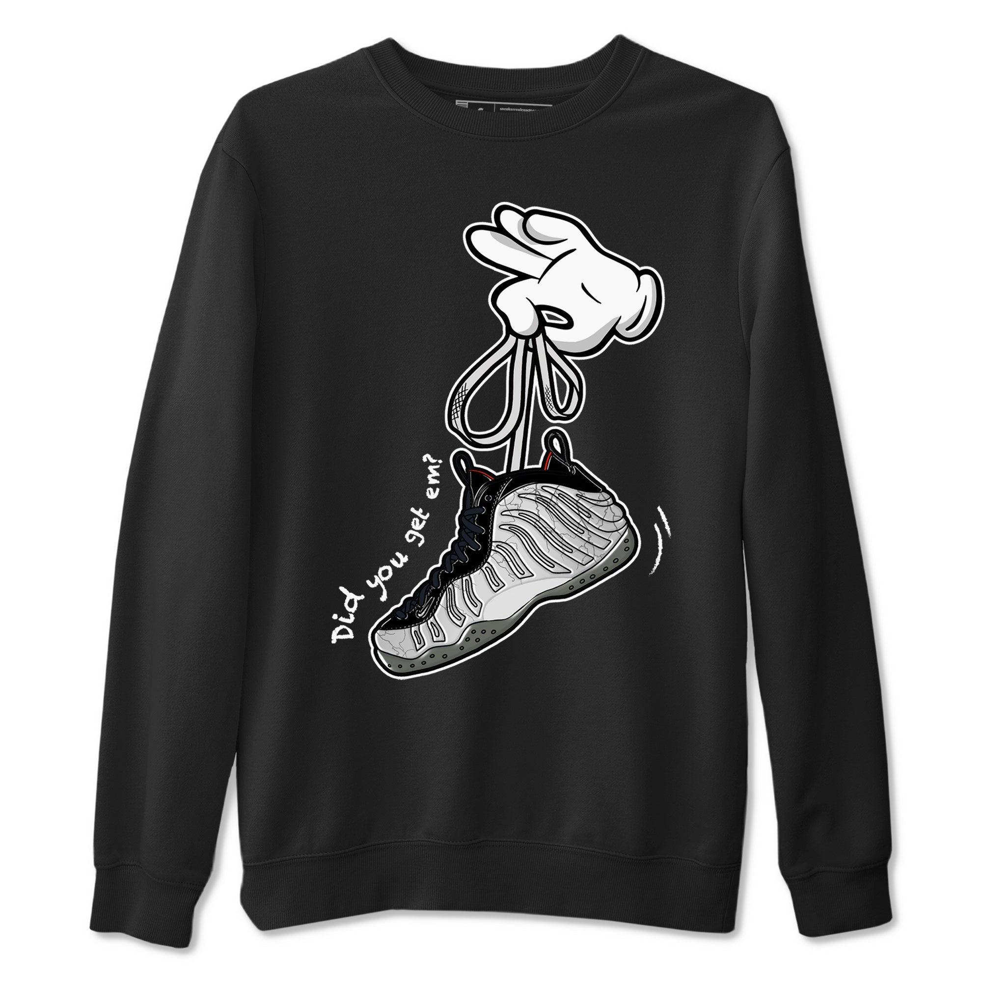 Foams One Jin shirts to match jordans Cartoon Hands sneaker match tees Air Foamposite One Jin match shoes to clothes Drip Gear Zone unisex cotton Black 2 shirts