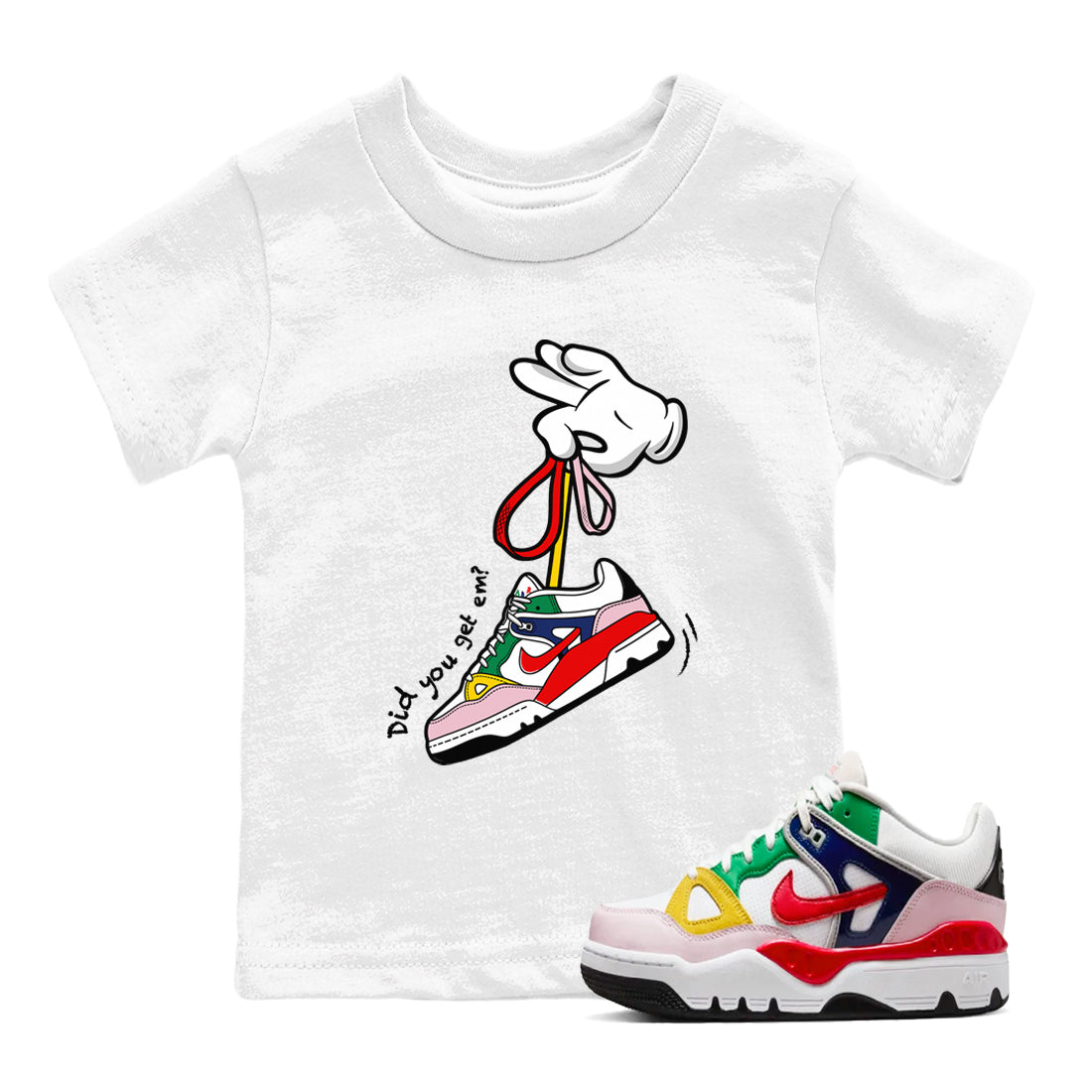AF 3 Nigo shirtsto match jordans Cartoon Hands sneaker match tees Air Force 3 Low x Nigo Blue Void and Tour Yellow match shoes to clothes Drip Gear Zone Youth Baby White 1 tee