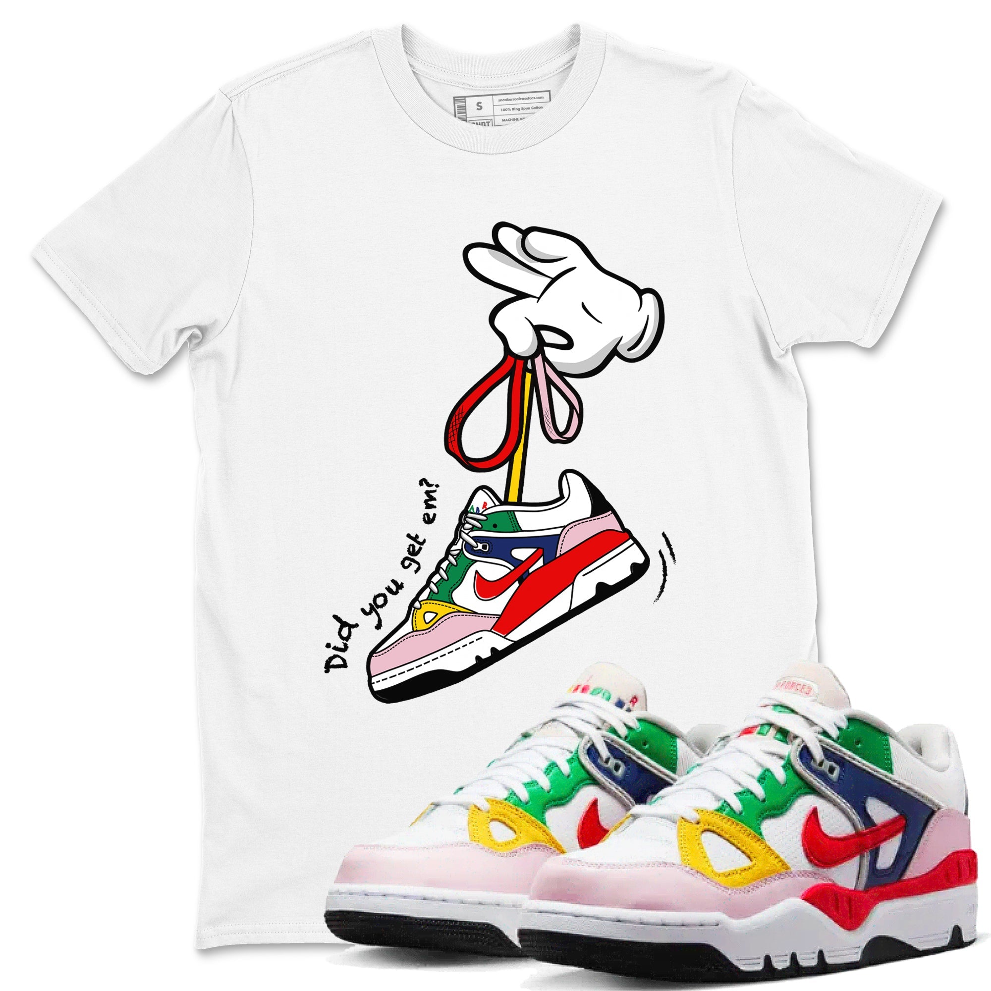 AF 3 Nigo shirtsto match jordans Cartoon Hands sneaker match tees Air Force 3 Low x Nigo Blue Void and Tour Yellow match shoes to clothes Drip Gear Zone unisex cotton White 1 shirts