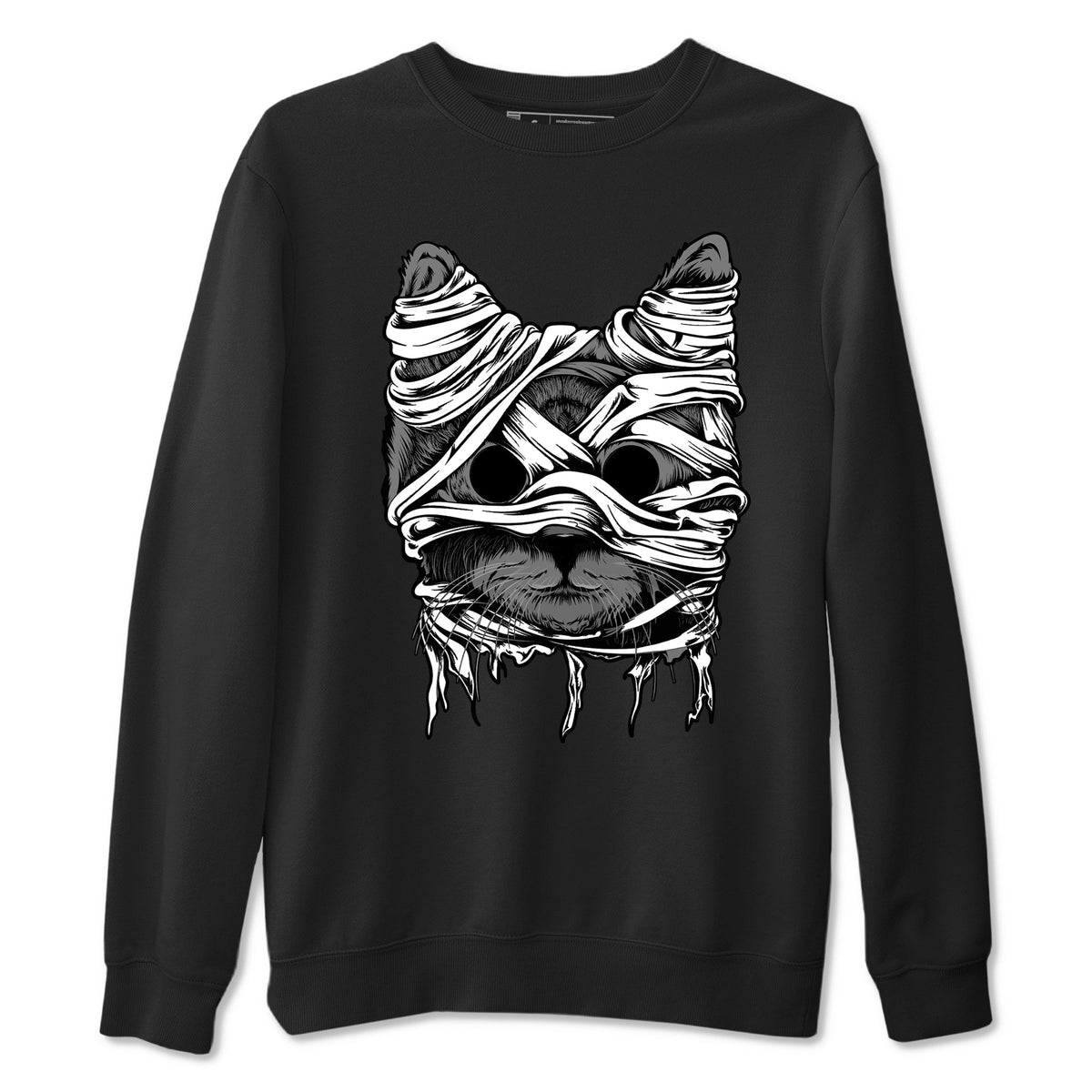 4s Fear shirts to match jordans Cat Mummy sneaker match tees Air Jordan 4 Fear match shoes to clothes Drip Gear Zone unisex cotton Black 2 shirts