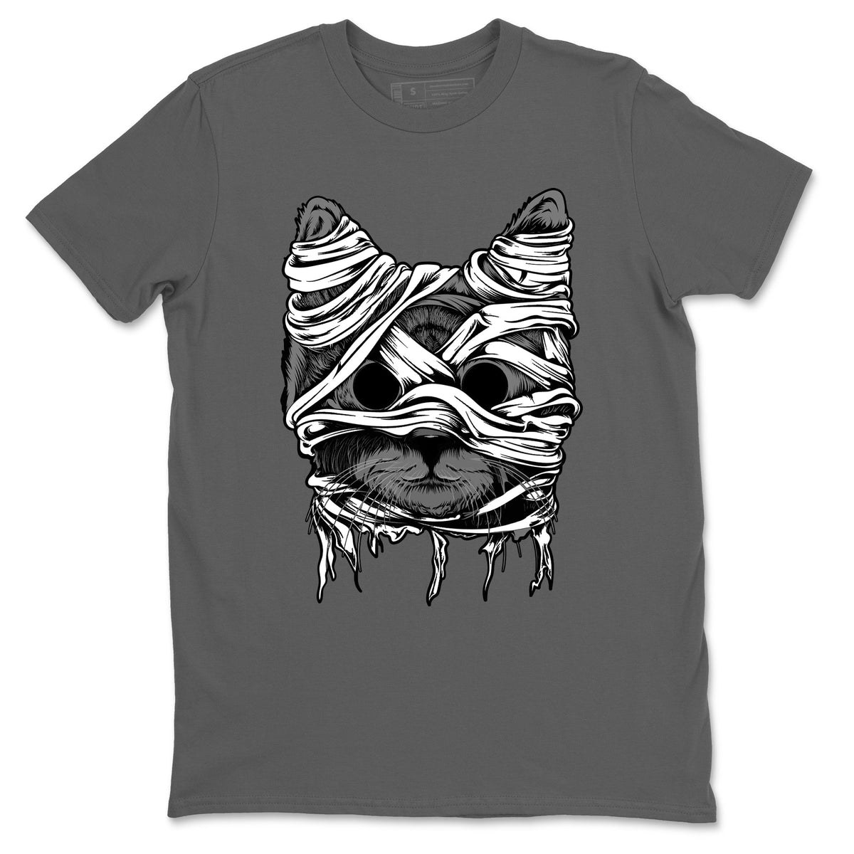 4s Fear shirts to match jordans Cat Mummy sneaker match tees Air Jordan 4 Fear match shoes to clothes Drip Gear Zone unisex cotton Cool Grey 2 shirts