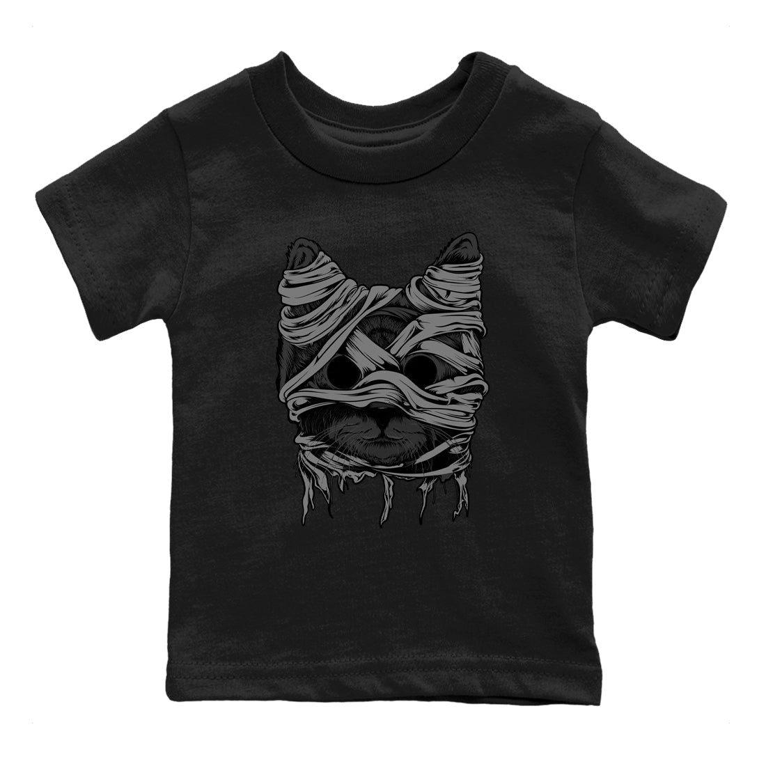 5s Black Cat shirts to match jordans Cat Mummy sneaker match tees Air Jordan 5 Black Cat match shoes to clothes Drip Gear Zone Youth Baby Black 2 tee