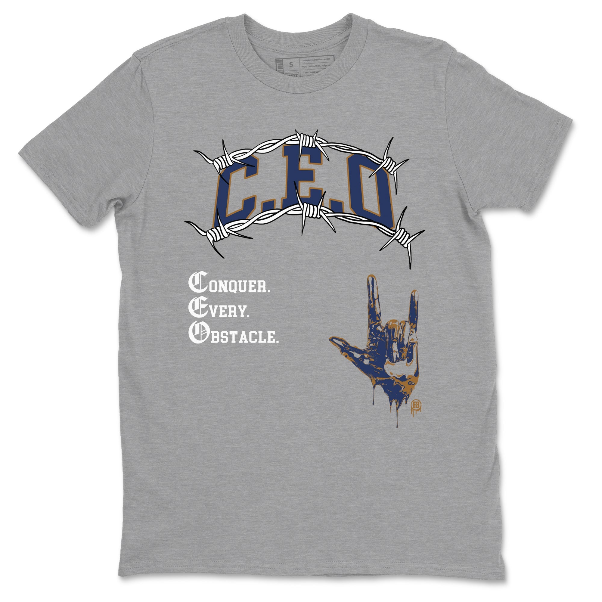 13s Midnight Navy shirts to match jordans CEO sneaker match tees Air Jordan 13 Midnight Navy match shoes to clothes Drip Gear Zone unisex cotton Heather Grey 2 shirts