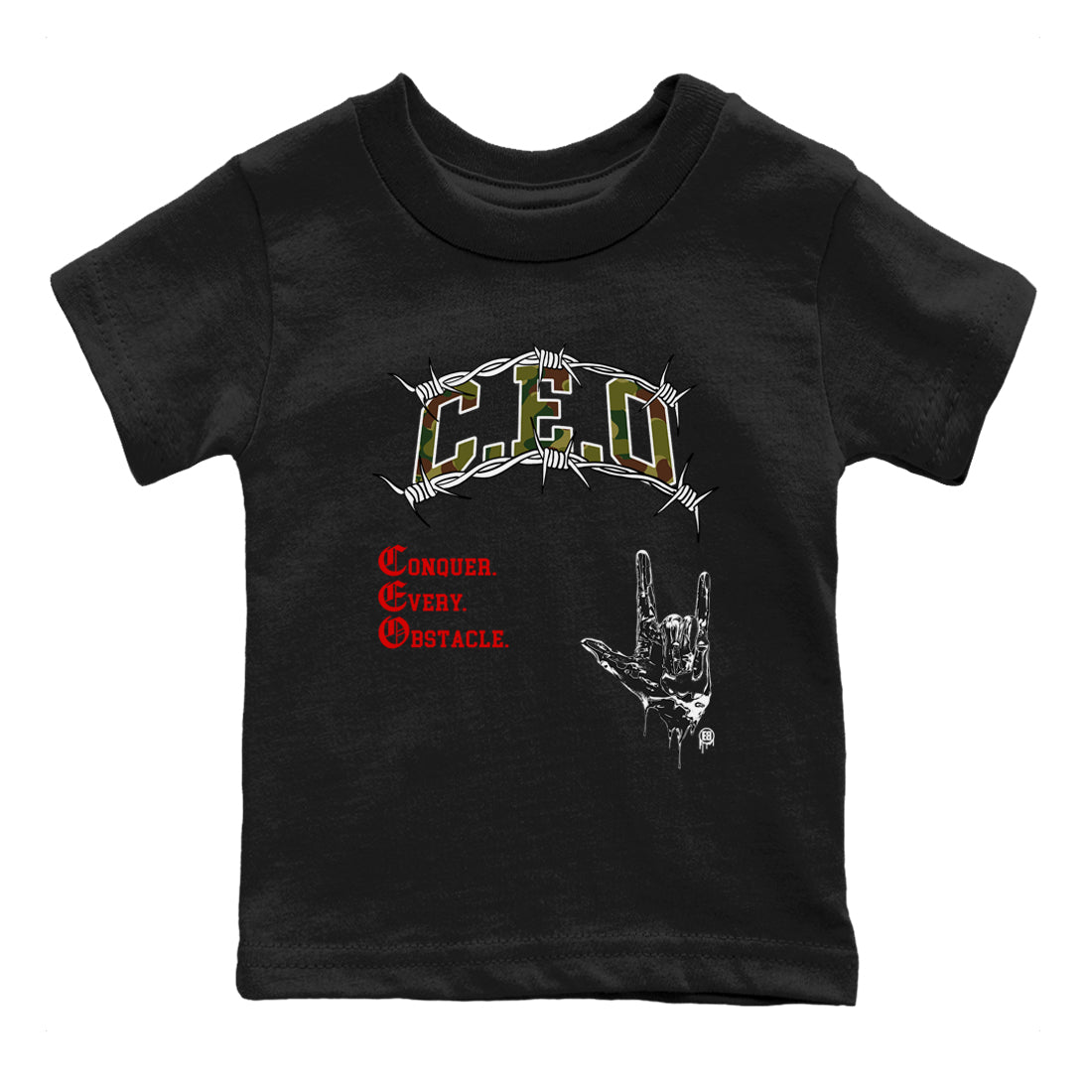 Air Max 90 Reverse Camo shirts to match jordans CEO sneaker match tees Air Max 90 Reverse Duck Camo match shoes to clothes Drip Gear Zone Youth Baby Black 2 tee