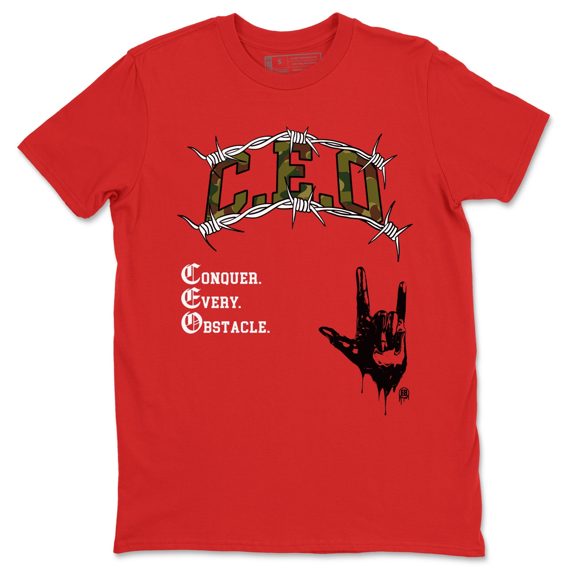 Air Max 90 Reverse Camo shirts to match jordans CEO sneaker match tees Air Max 90 Reverse Duck Camo match shoes to clothes Drip Gear Zone unisex cotton Red 2 shirts