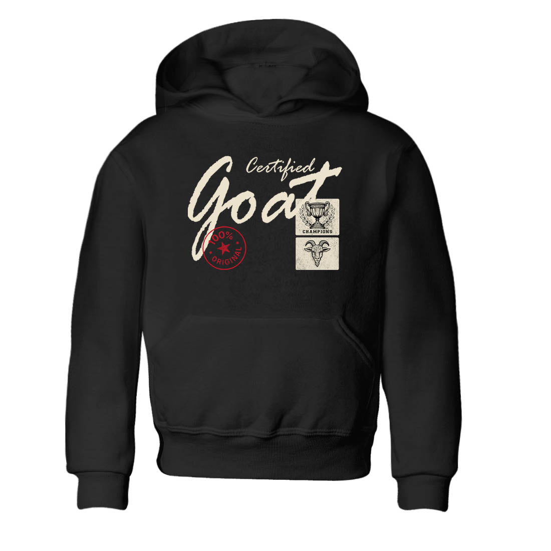 Sneaker Threads  Sneaker Tees To Match Air Foamposite One Pearl  Certified Goat Youth Graphic Tee Black 2. Perfect for Jordan releases 2025 colorways.