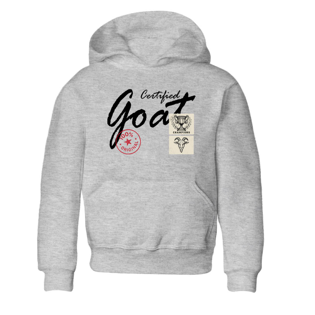 Sneaker Threads  Sneaker Tees To Match Air Foamposite One Pearl  Certified Goat Youth Graphic Tee Heather Grey 2. Perfect for Jordan releases 2025 colorways.