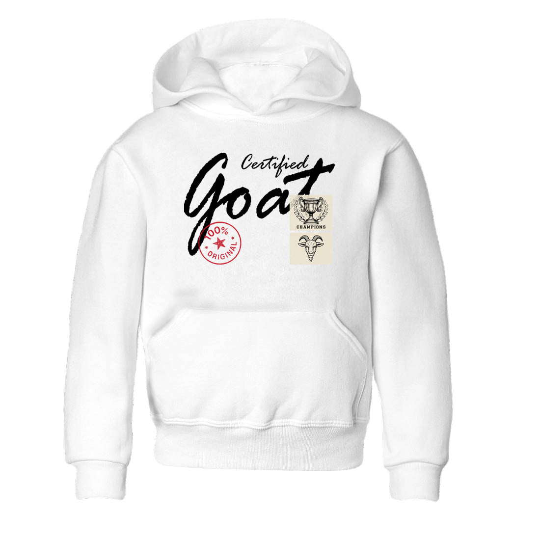 Sneaker Threads  Sneaker Tees To Match Air Foamposite One Pearl  Certified Goat Youth Graphic Tee White 2. Perfect for Jordan releases 2025 colorways.