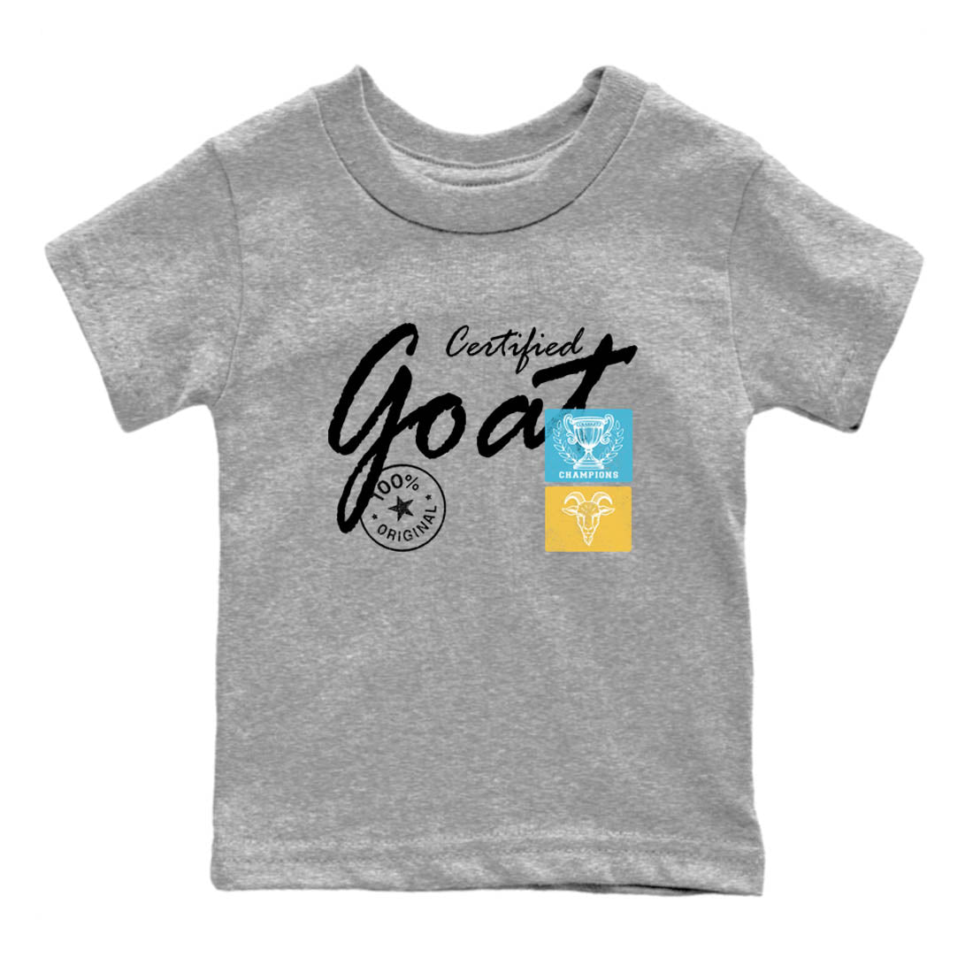 Sneaker Threads  Sneaker Tees To Match Air Jordan 11 Retro Gamma  Certified Goat Youth Graphic Tee Heather Grey 2. Perfect for Jordan releases 2025 colorways.